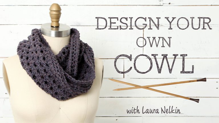 Knit cowl scarf