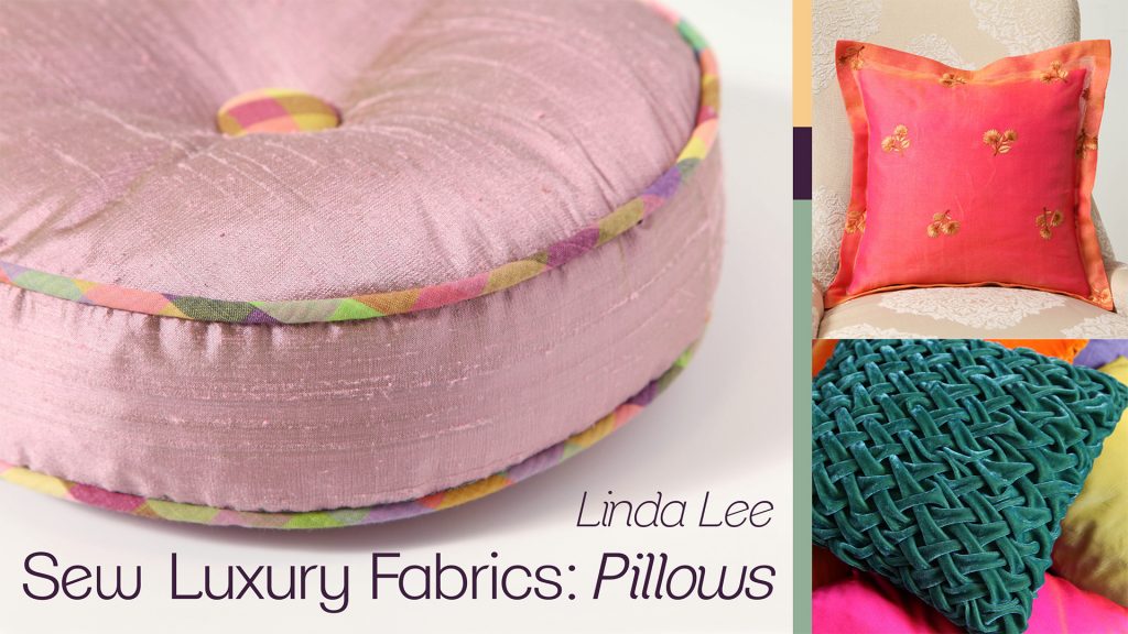 Luxury fabric pillows
