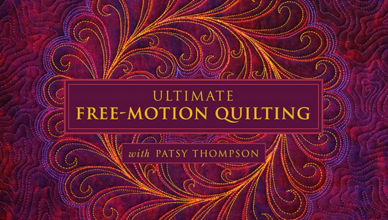 Free-motion quilt