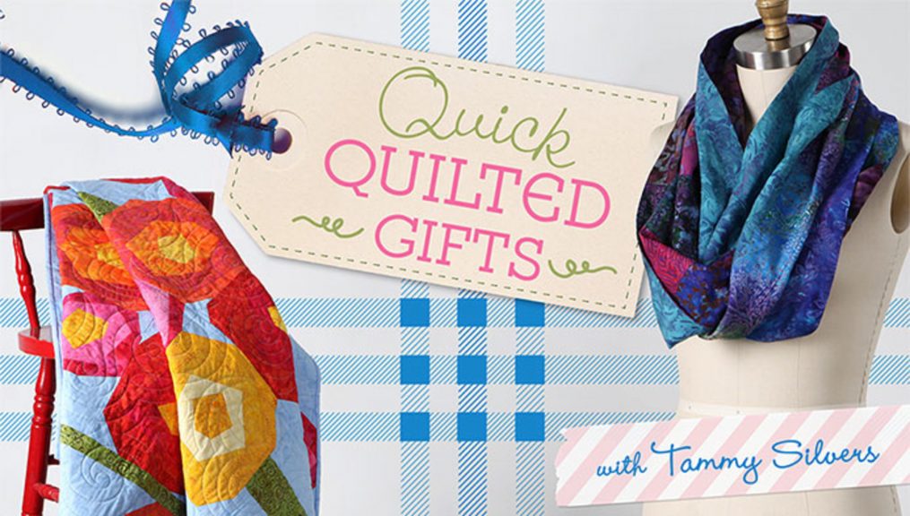 Quilted blanket and scarf