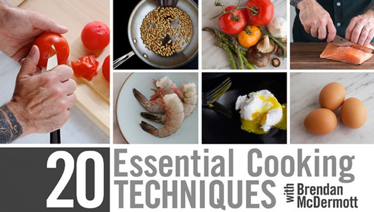 20 Essential Cooking Techniques Ad