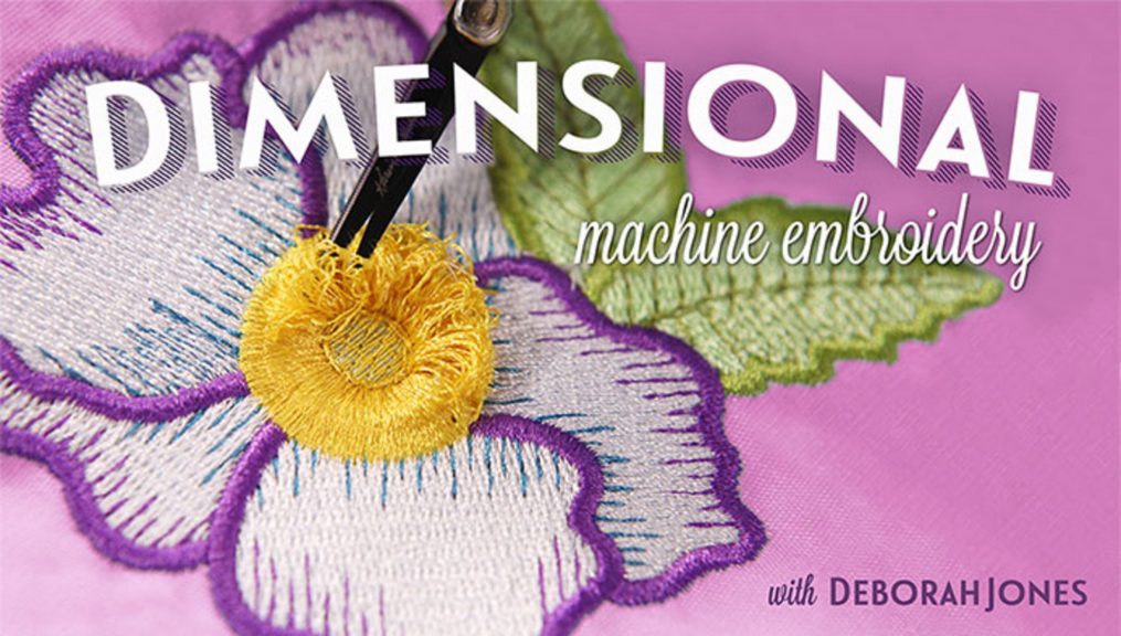 Machine embroidery