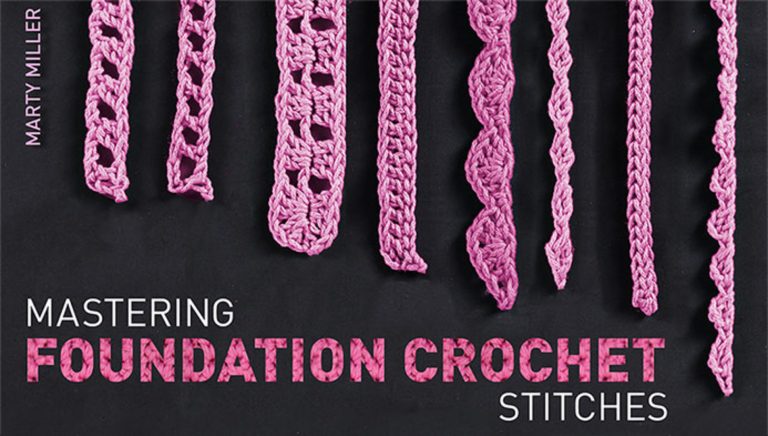 Variety of crochet stitches