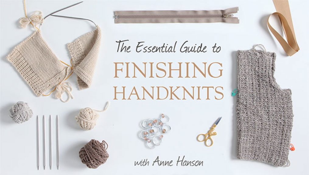 Knitting finishing accessories