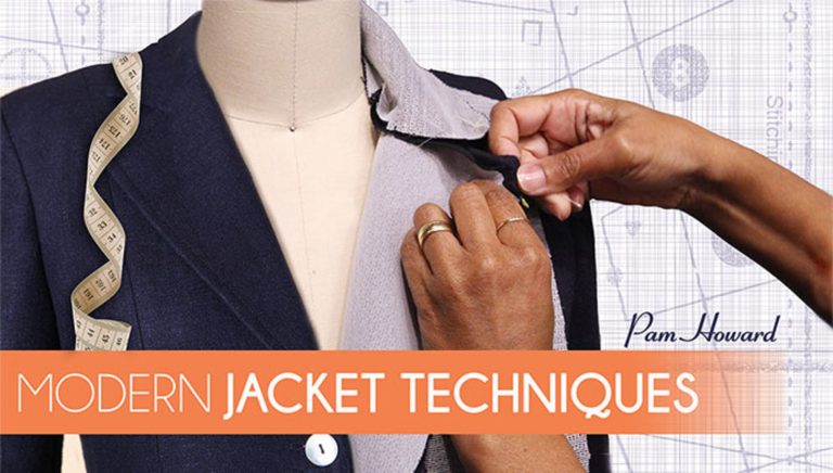 Sewing a jacket