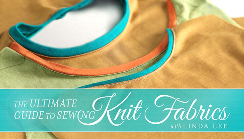 Knit fabric sewing