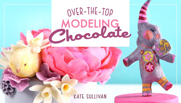 Elephant and bird modeling chocolate