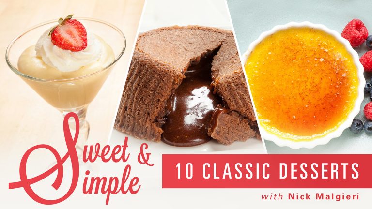 Sweet & Simple: 10 Classic Desserts