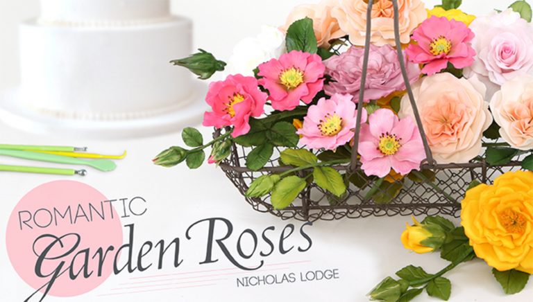Roses in a basket