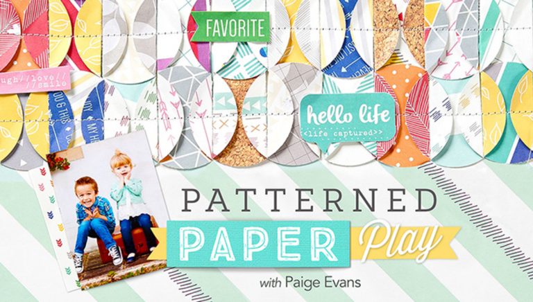 Patterned paper