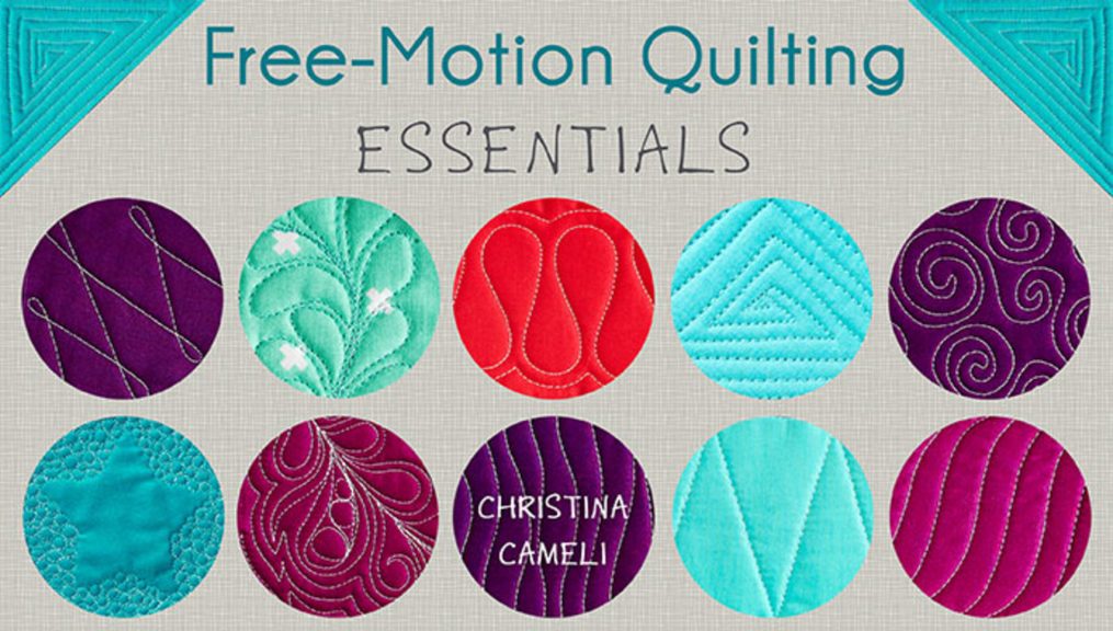 Free motion quilting examples