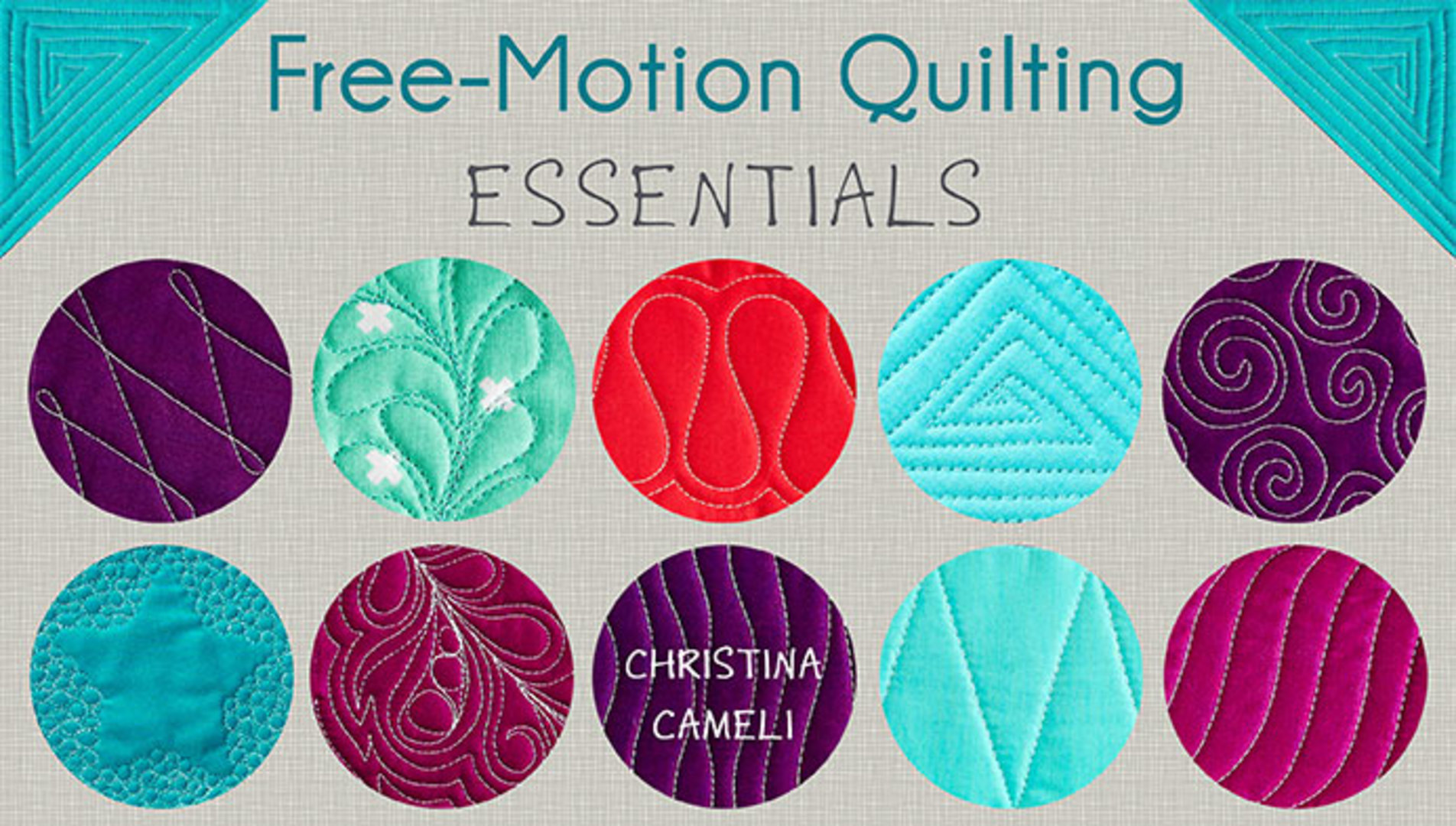 Free Motion Quilting Essentials Craftsy