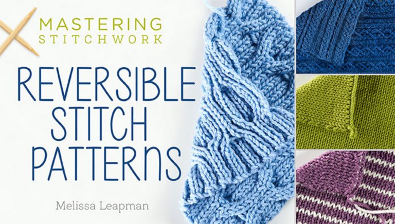 Reversible stitch pattern