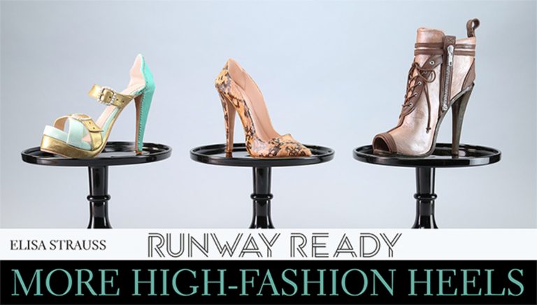 High-fashion heels