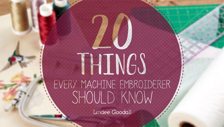 20 Things Every Machine Embroiderer Should Look Like Ad