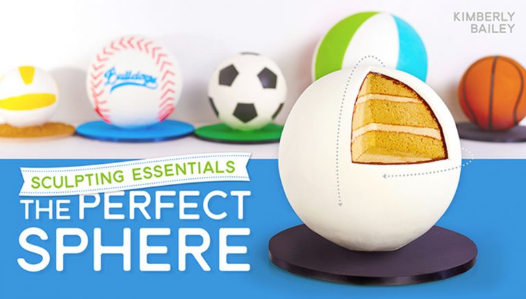 Cakes in the shape of sports balls