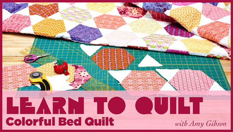 Hexagon quilt pieces