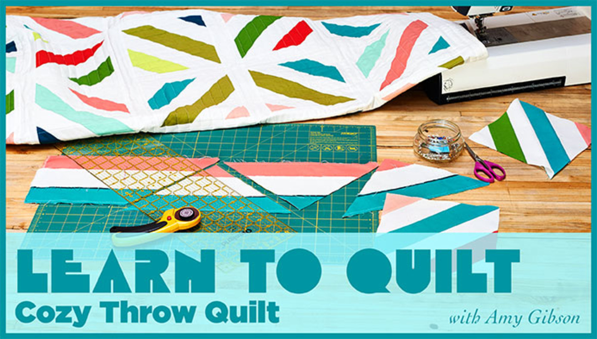 Learn to Quilt Cozy Throw Quilt Craftsy