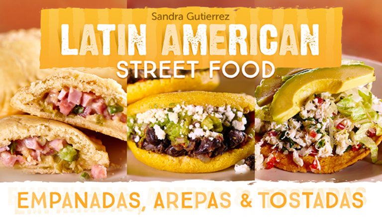 Latin American Street Food ad with Latin American Food