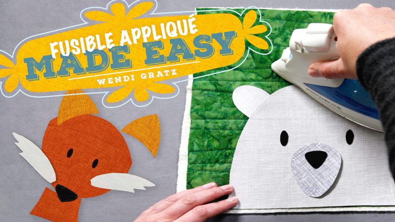 Fusible applique animal examples