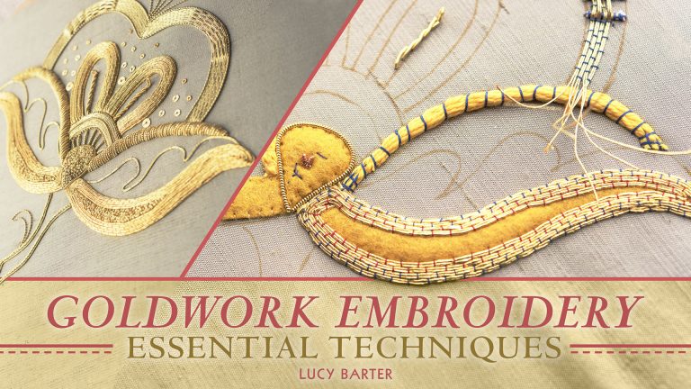 Goldwork embroidery