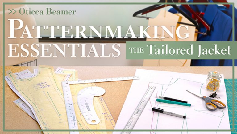 Making a pattern for a tailored jacket
