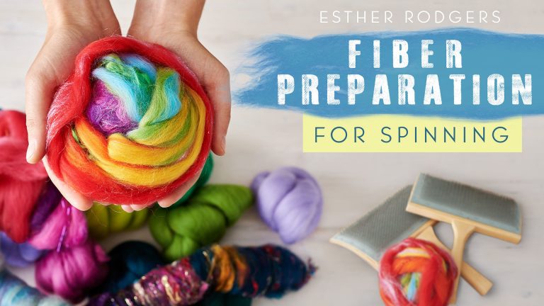 Preparing fiber for spinning