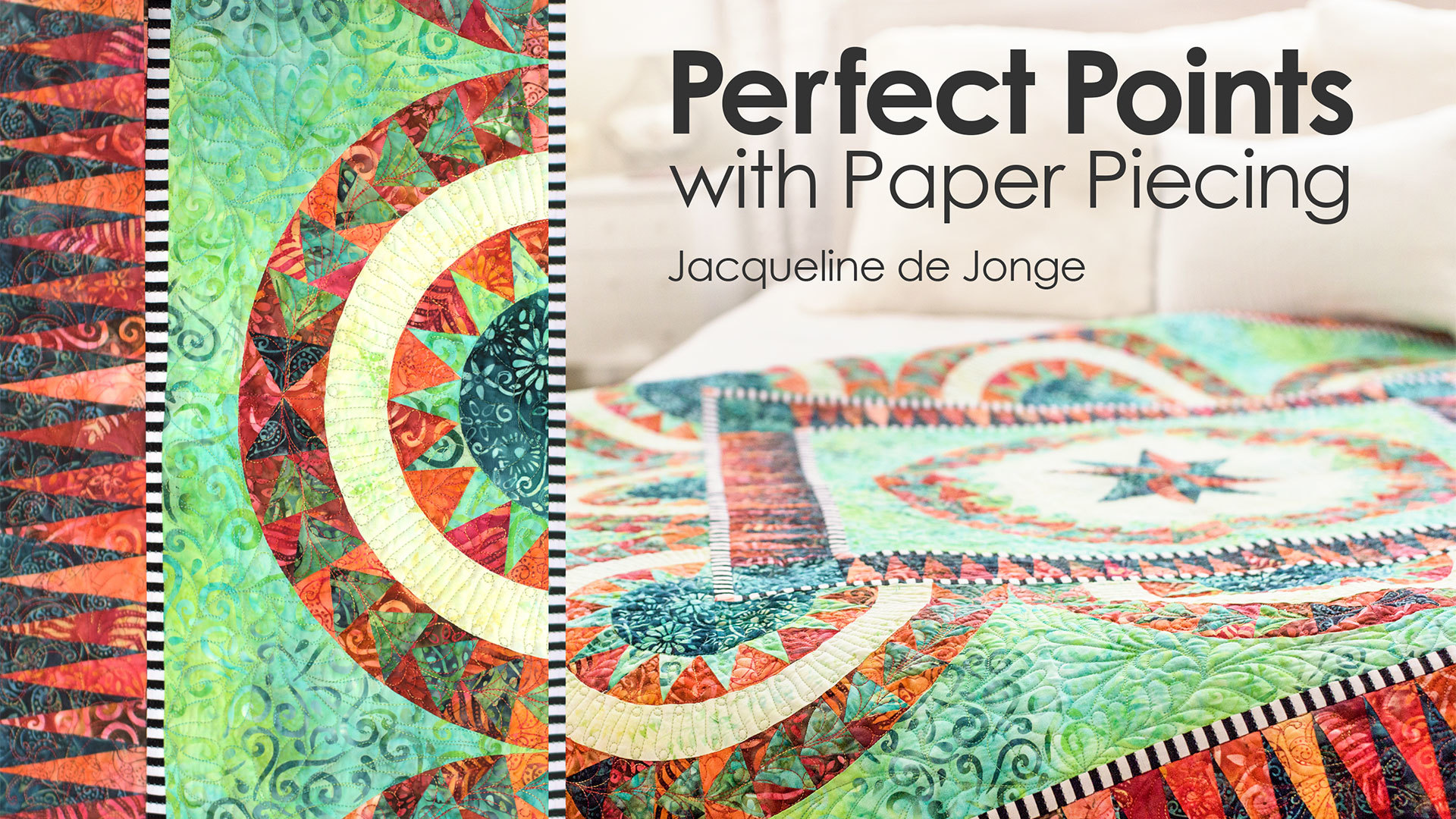 Perfect Points With Paper Piecing Craftsy