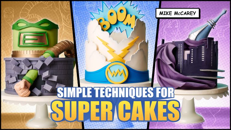Super hero cakes