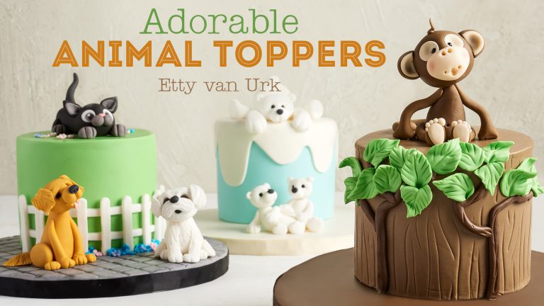 Animal decorated cakes