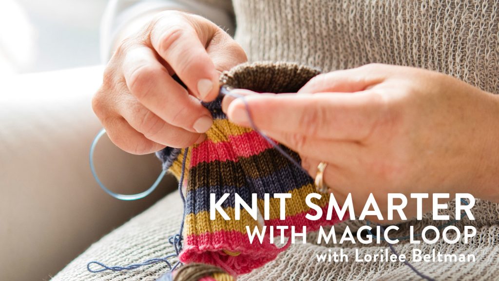 Magic loop knitting