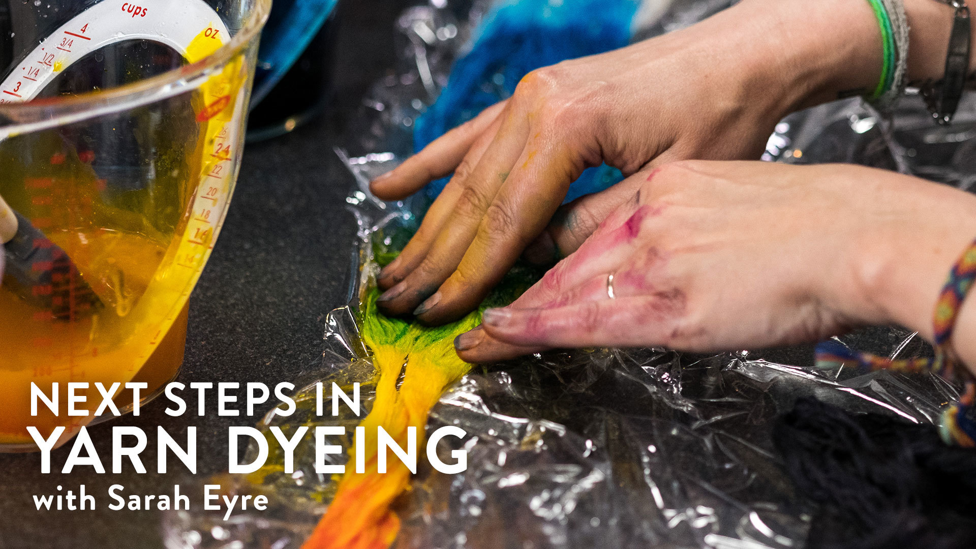 Professional Yarn Dyeing at Home