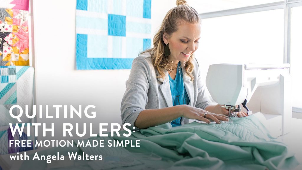 Quilting with rulers ad