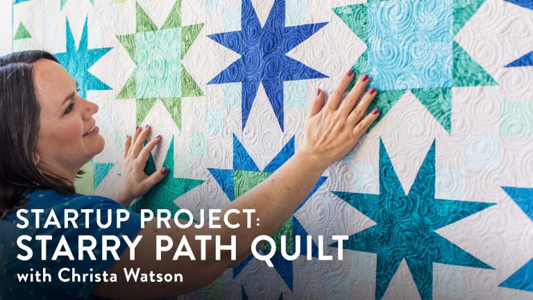 Startup Project: Starry Path Quilt