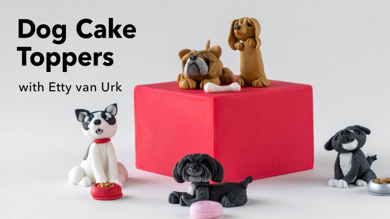Dog cake toppers