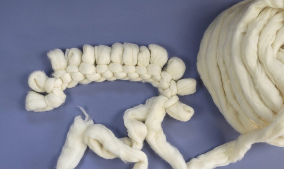 Hand Knit a Giant Yarn Throw Pillow l Craftsy