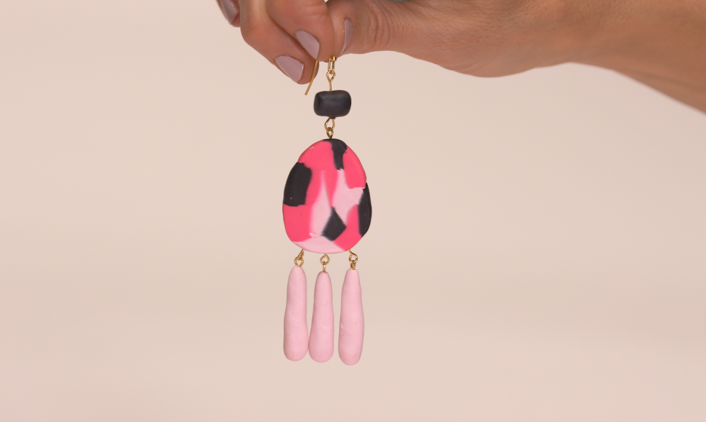 These Polymer Clay Earrings Are a Blast to Make