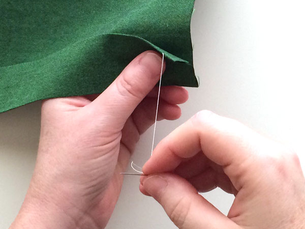 Hand Sew An Invisible Seam for a Stitch Trick