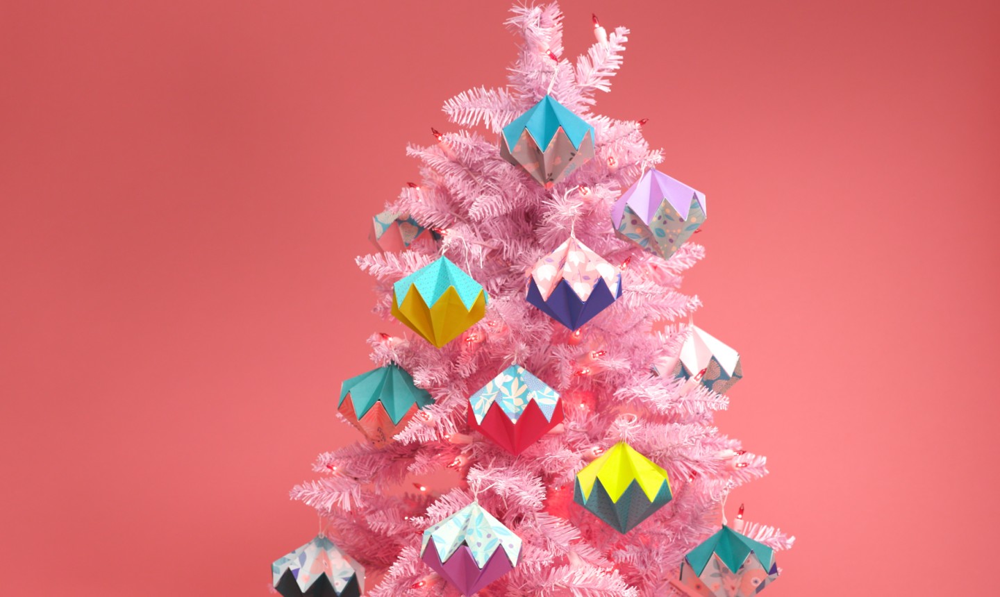 paper origami ornaments