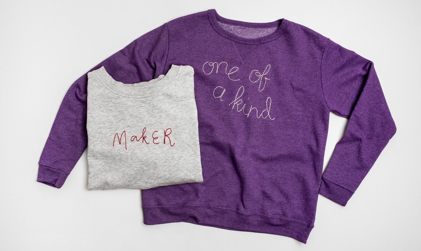 How to Embroider a Totally Custom Sweatshirt Craftsy