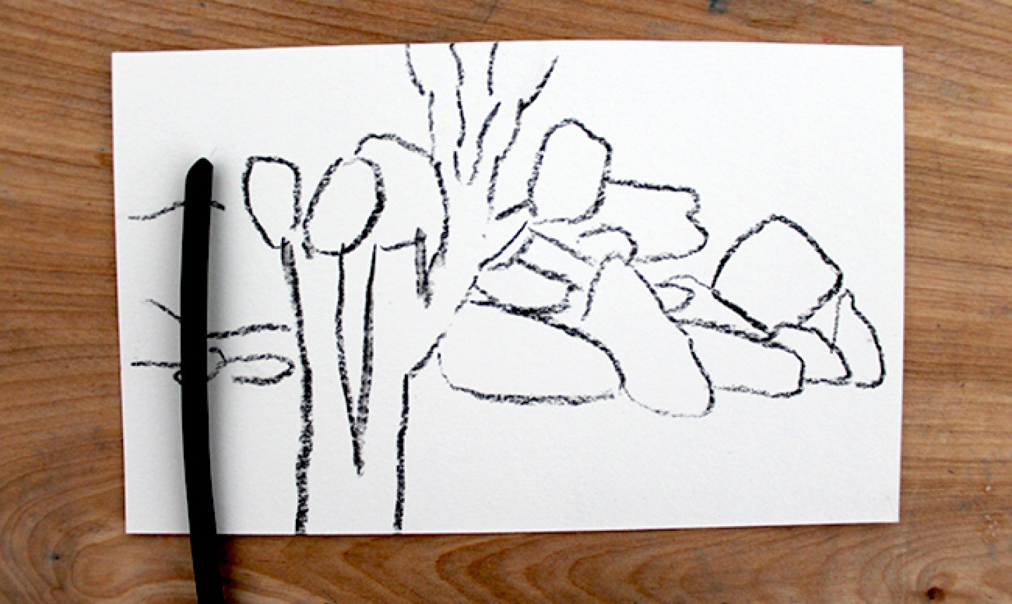 landscape sketch for beginners
