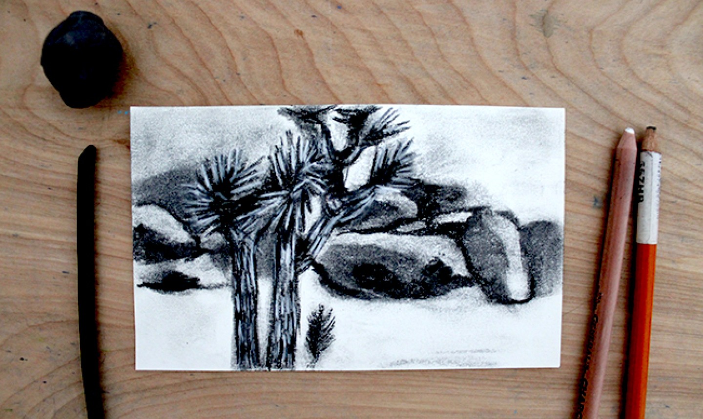 landscape drawing for beginners