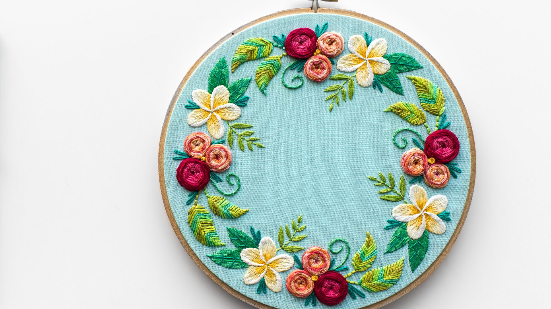 HAND EMBROIDERY FOR BEGINNERS, 5 Amazing Flowers Embroidery Tutorial