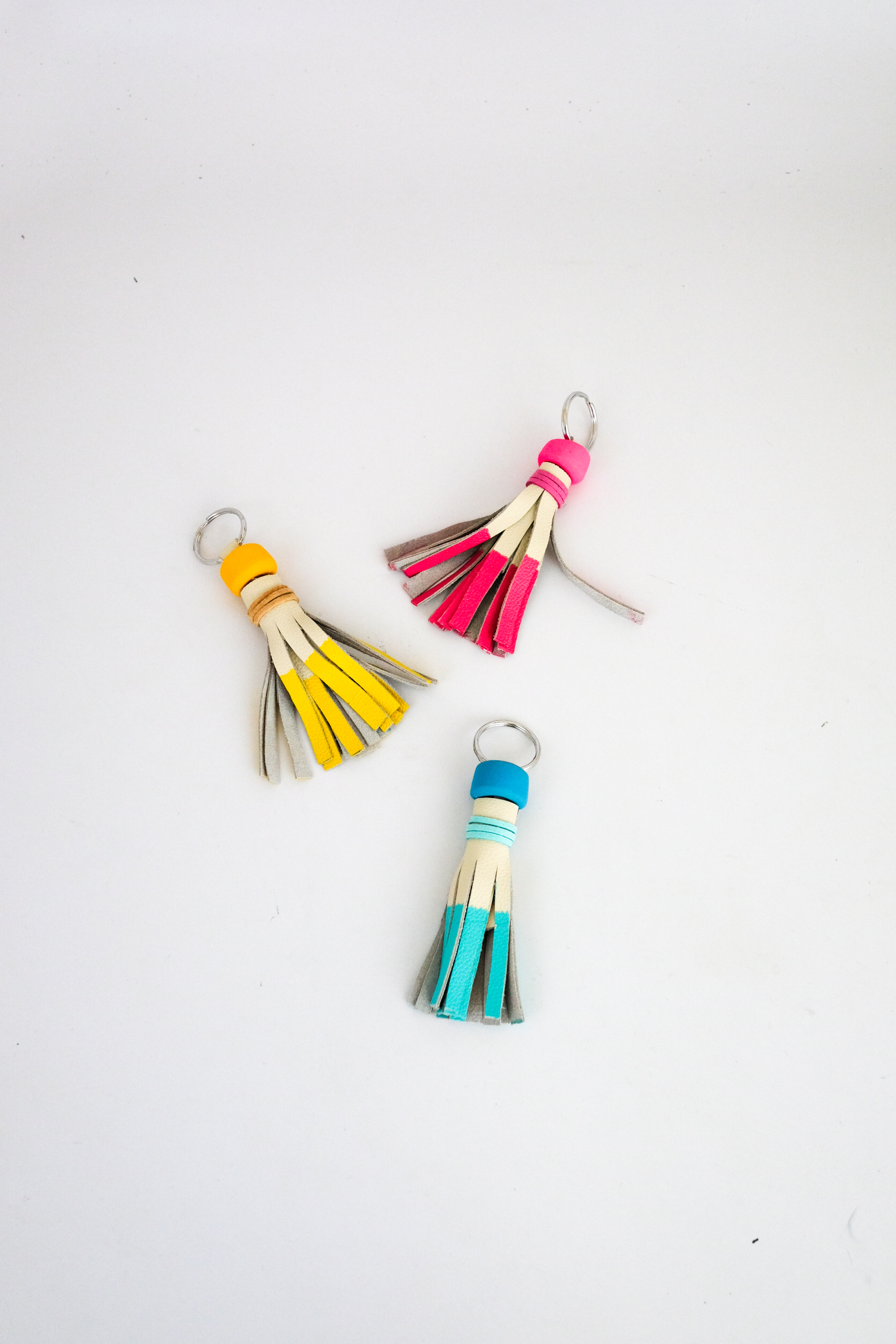 Cute on sale tassel keychain