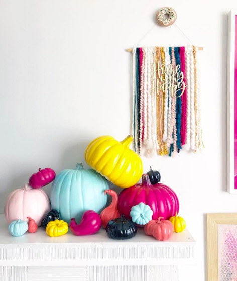 How to Cover Pumpkins with Fabric + Decorating Tips - CATHIE