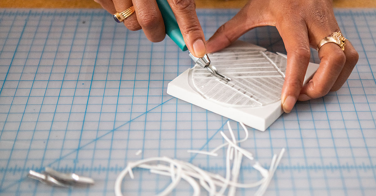 How to do block printing on fabric at home, DIY Block Printing