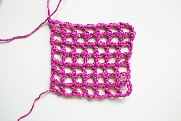 Photo Tutorial – How To Crochet: The Open Weave Stitch