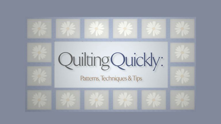 Quilt quickly text