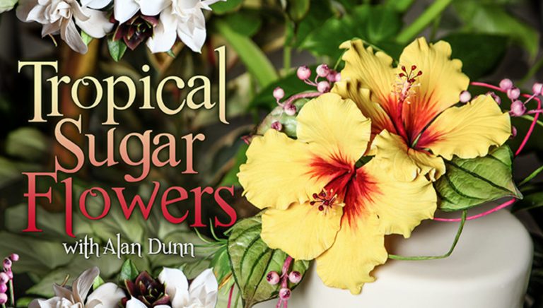 Tropical sugar flowers