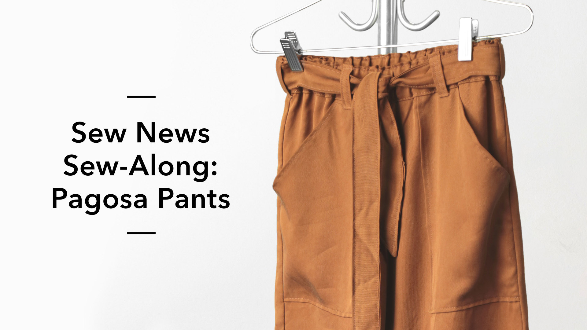Sew News Sew Along: Pagosa Pants | Craftsy